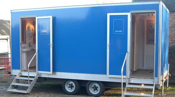Buffalo restroom trailer